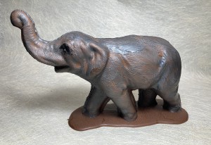 Grote olifant melkchocolade.